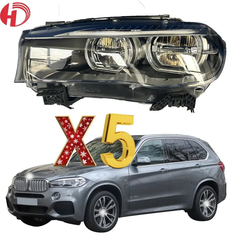 2015 2016 2017 2018 2019 Original Headlight for Cars BMW X5 X7 X3 Q7Light Lamp 10000LM 400W H4 H11 H7 Car Headlights for BMW X5