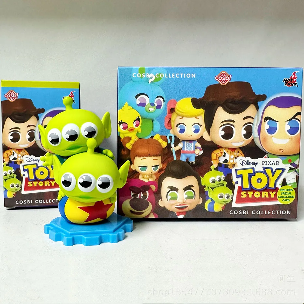 4Pcs/Lot Disney Toy Story Collection Woody Buzz Lightyear Lotso Alien Action Figures Desktop Decoration Hobby Dolls Accessories