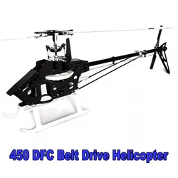 STASRC 450 DFC Telaio in fibra di carbonio Trasmissione a cinghia 6CH 3D RC Kit elicottero adatto allineare elicottero Trex 450