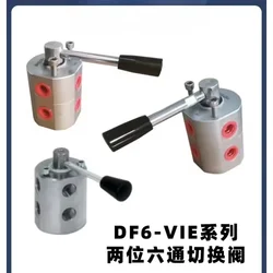 Manual Rotary Valve DF6VIEG3/8 Hydraulic Switching Valve DF6VIEG1/2 Two-position Six-way Directional Grader