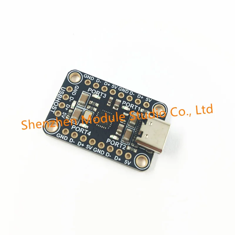 CH334F Mini 4-Port USB Hub Breakout Board 1PCS 3PCS Options for