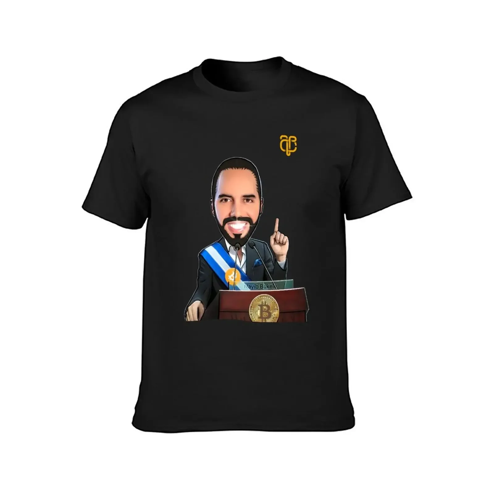 Nayib Bukele T-Shirt vintage graphic tee summer top custom t shirt T-shirt men