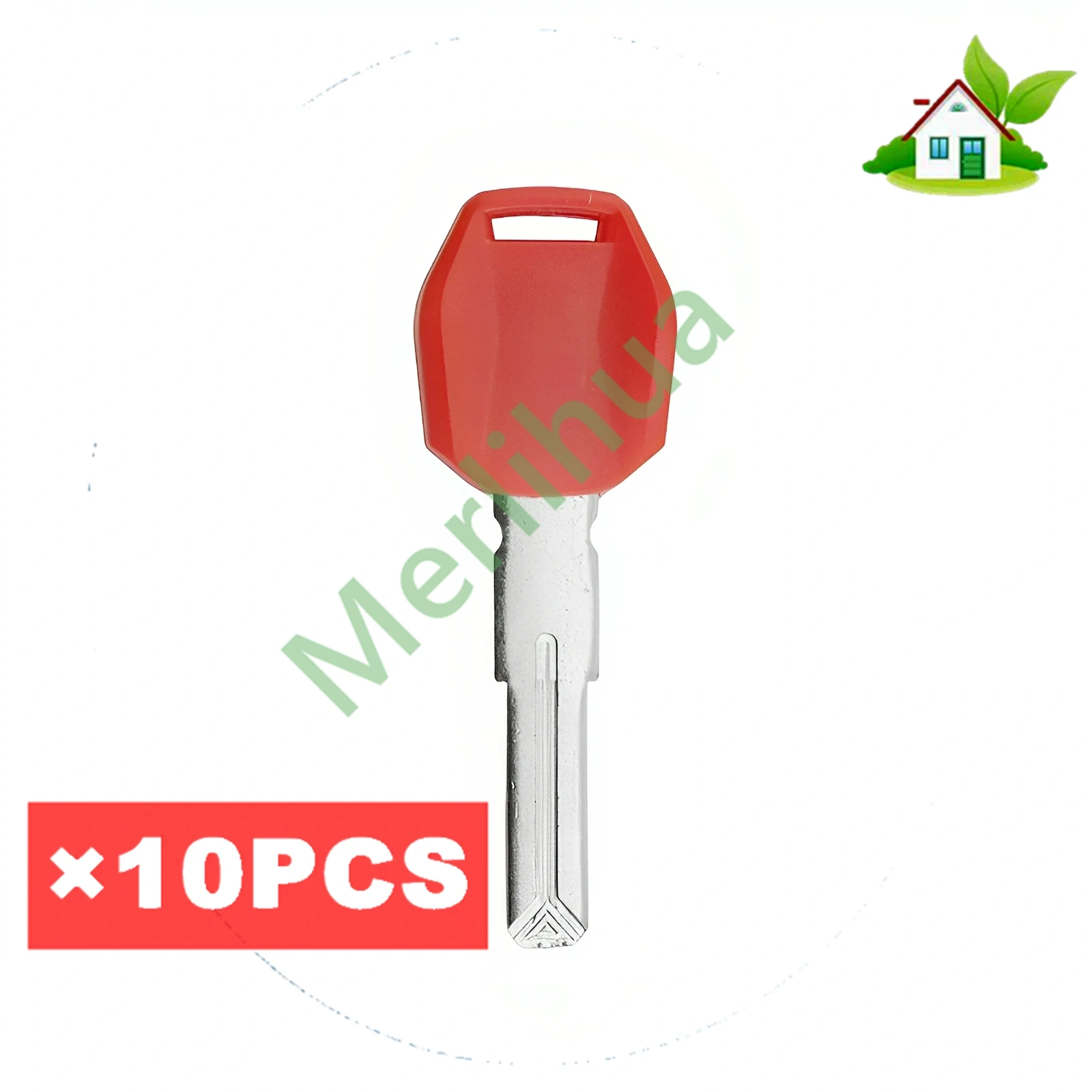 Universal Chip-Ready Key Blank for KTM-Style 1050 1190 1290 RC8R ADV Motorcycle - Modifiable Key Shell