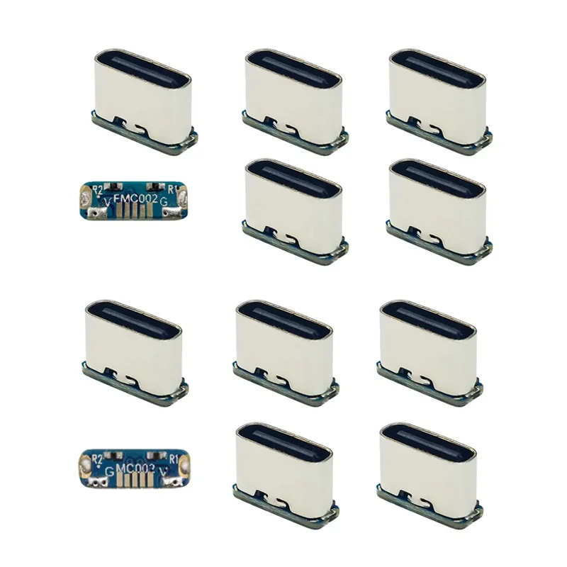 Connecteur AA60-USB type-c femelle, 5 broches, prise SMD SMT, Port de chargement, 10 pièces pour le soudage de PCB, adaptateur de réparation, bricolage