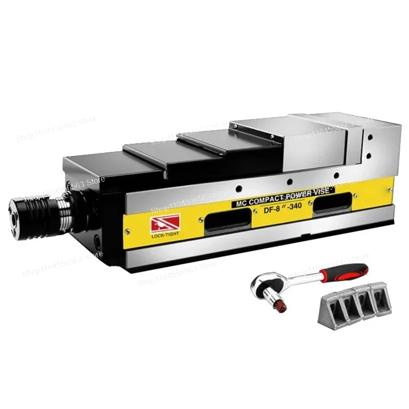 DYV 4 Inches 130 Precision Bench Vise MC Hydraulic Flat Jaw Pliers Supercharged Vice For Various CNC Equipment Machining Center