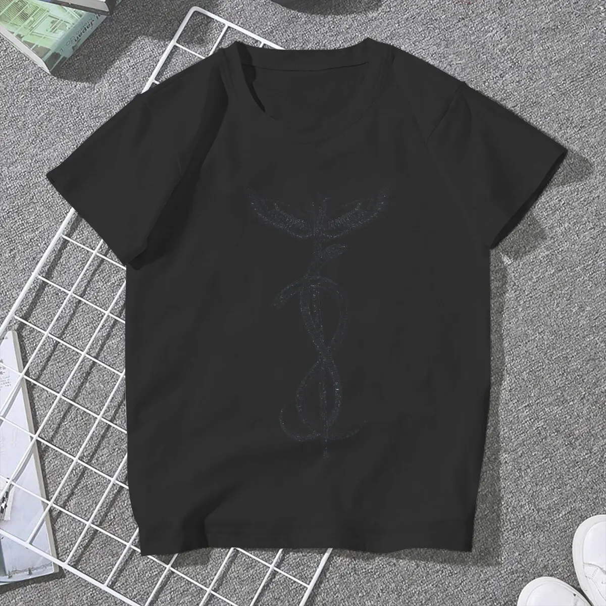 Women Caduceus T Shirts Roman Mythology Janus Vesta Archaic Triad Saturn Tops Creative Short Sleeve Crewneck Tee Shirt