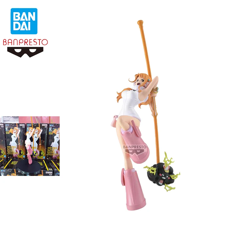 

Bandai Banpresto ONE PIECE BATTLE RECORD COLLECTION NAMI Original Spot goods Anime Figure Model doll PVC cute Cartoon Gift