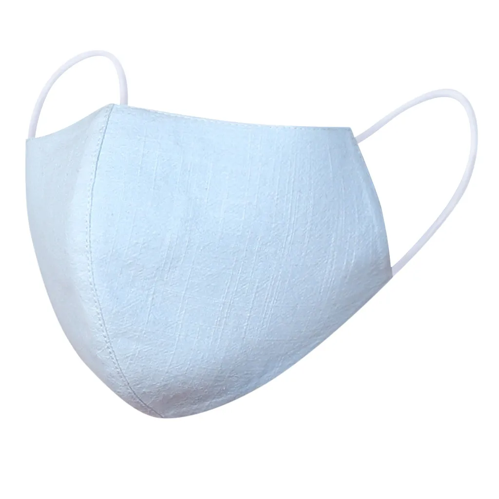 Outdoor Washable Reuse Cotton Protective Printing Mouth Mask Simple Solid Color Velvet Personal Isolation Comfort Face Mask