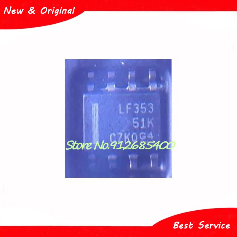 Lf353dr lf353 sop8,新品およびオリジナル,ロットあたり10個