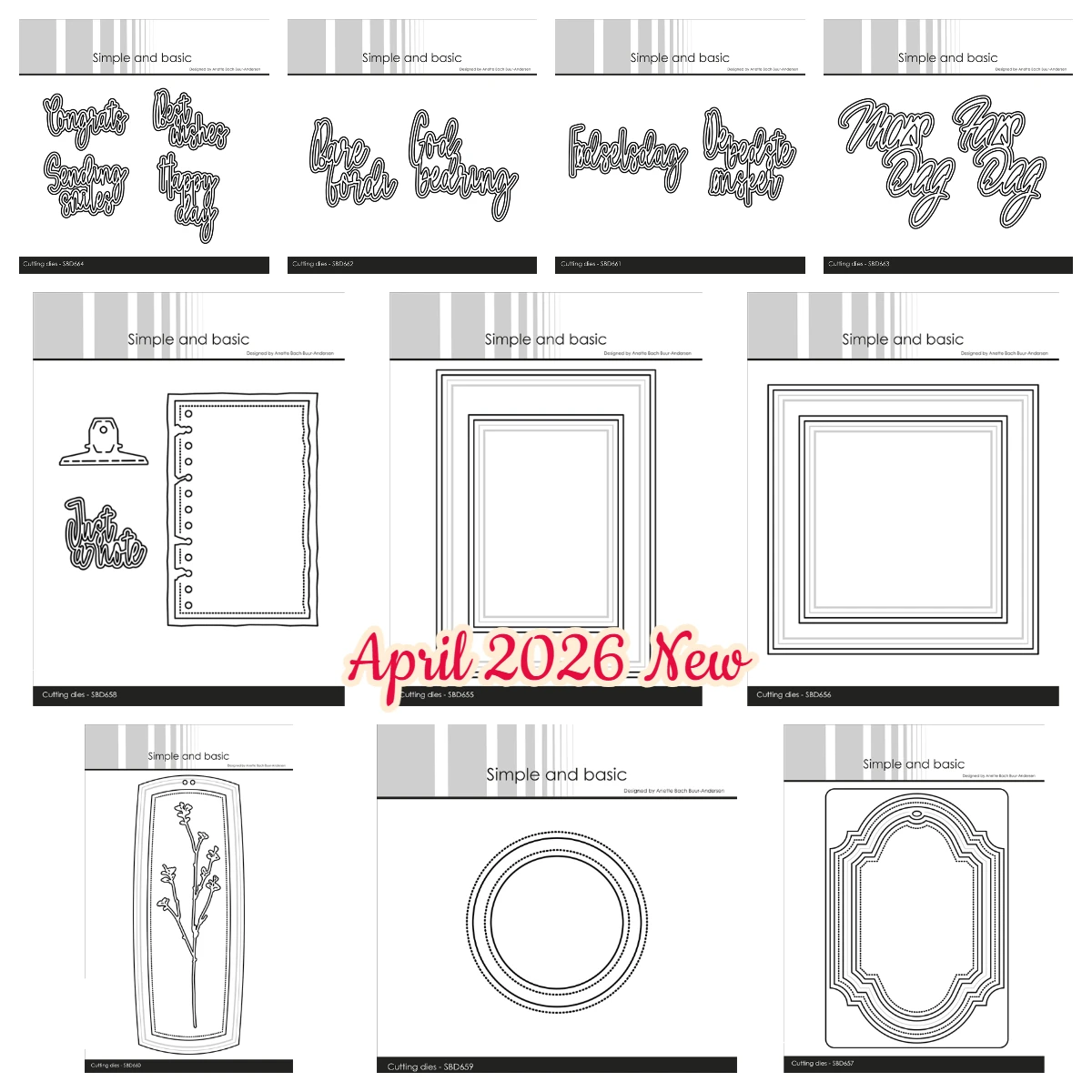 

Mother's Day / Father's Daymetal Cutting Dies Scrapbook Diary Decoration Stencil Embossin Template DIY Greet Card April 2026 New