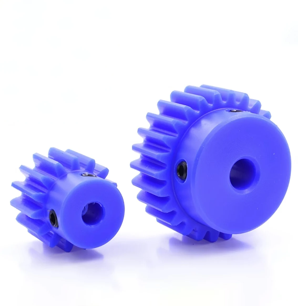 

1Pcs 2 Mod 12T-25T Blue Nylon Spur Gear Motor Gear 2M Mechanical Transmission Plastic Gears Bore 8/10mm