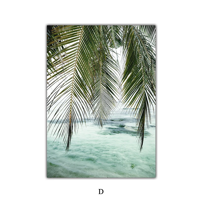 1pc frameless canvas painting Seagull Wall Pictures Ocean Art Prints Scandinavian Murals Mint Green Posters Seascape Canvas P