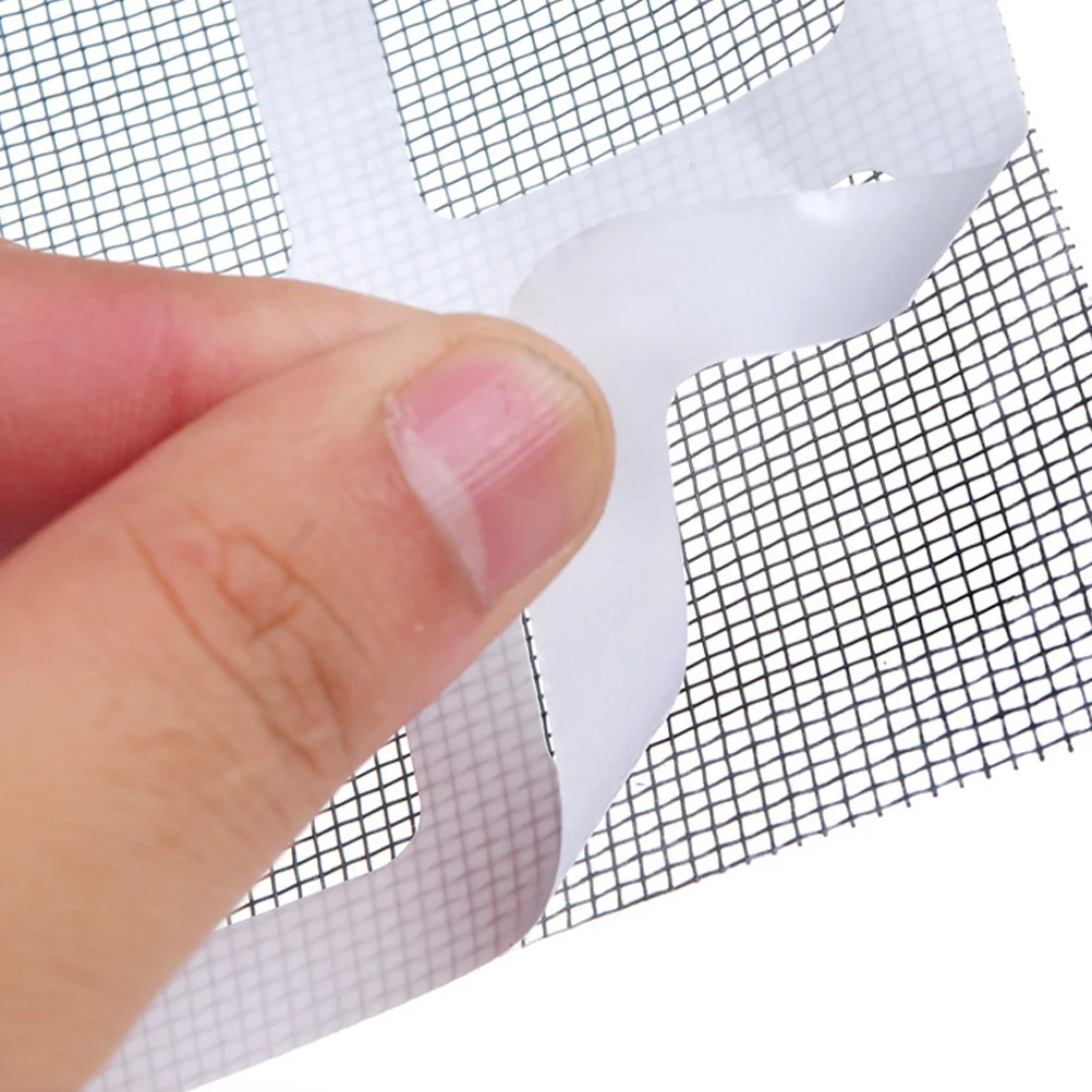 

Window Mesh Patch Waterproof Adhesive Screen Repair Patch For Door Tear Holes Durable Screen Repair Kit