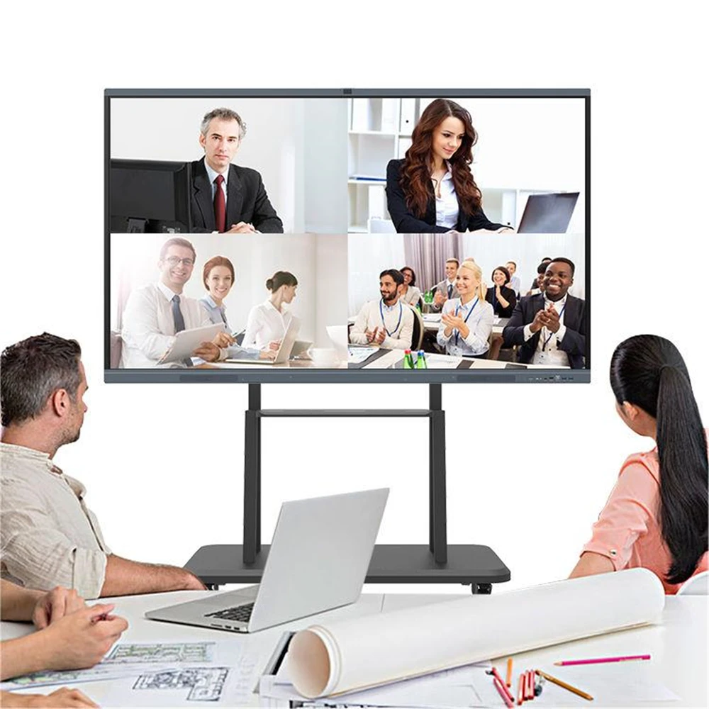 Interactive Touch Screen Board For Meeting School Teaching TV Touch Education Whiteboard Digital Display Smart Whiteboard