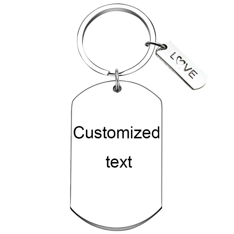 Personalized Custom Keychain Dad Mom Aunt Auntie Key chain father mother birthday Christmas key rings