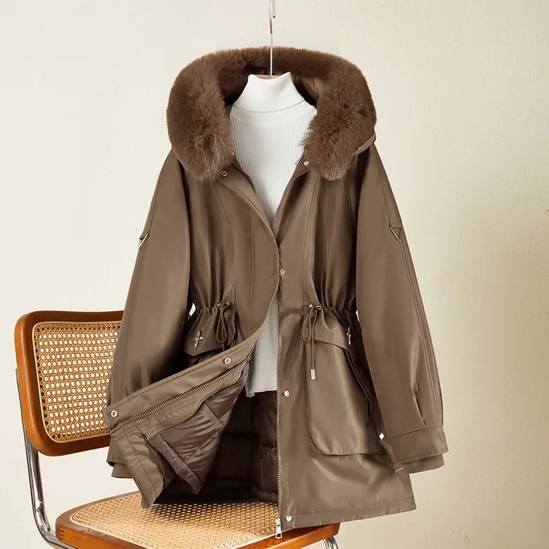 

Парки женские блестящие, осенние, модные, утепленные, стильные пальто, удобная домашняя одежда, элегантные, теплоизолированные, высококачественные, популярные