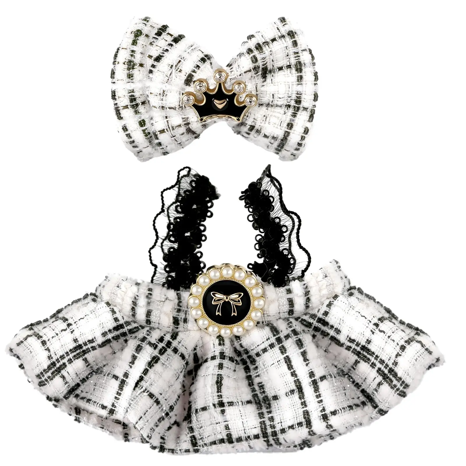 

Clothes for 17cm Doll (No Doll) - Premium Handmade Clothes for Dolls | Adjustable Kawaii Outfits for 17cm Collectibles | Stylish