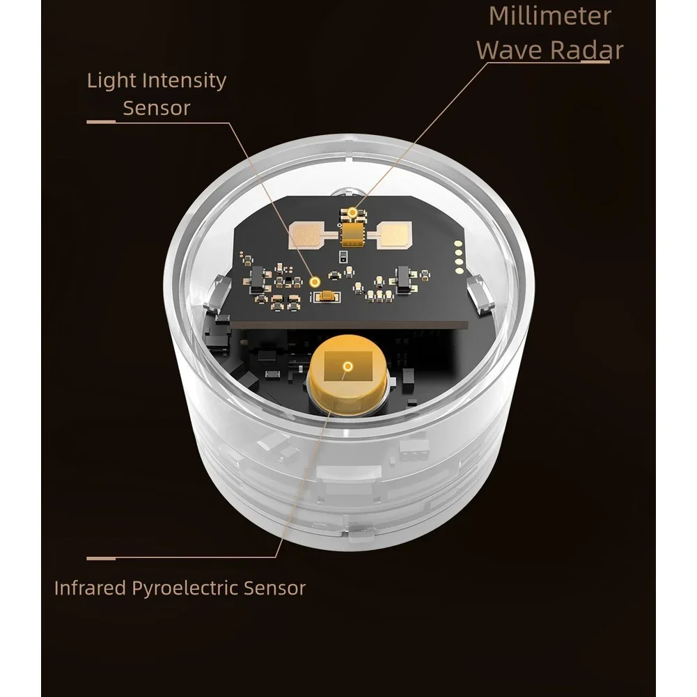 ES3 Smart Human Presence Sensor with 6 Meter Range and IPX5 Waterproof for Reliable Use in Bathrooms and Other Humid Areas