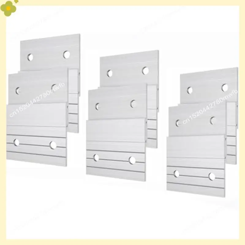 

LDHL 6 пар Z зажимы, вешалка для картин с французскими шипами, алюминиевая вешалка для французских шипов, вешалки для картин, настенное крепление, подвесное зеркало