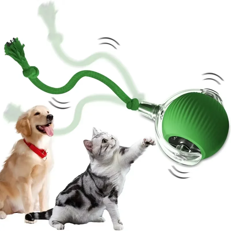 Automatic Rolling Ball Interactive Ball Cat Toys Pet Supplies Electric Dog and Cat Training to Imitate Rat Rechargeable Products