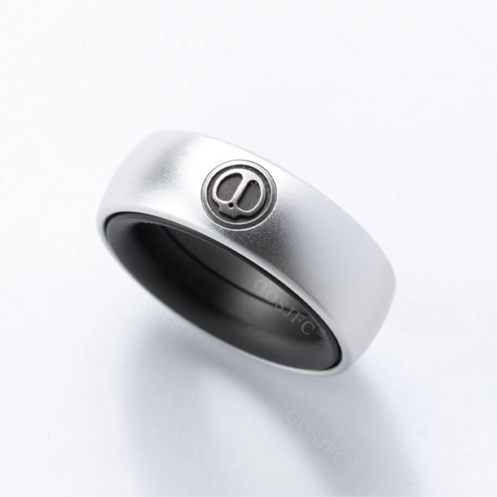 LAUTIE mécanicien I alliage d'aluminium Fidget anneau EDC Spy Wars série anneau Spinner soulagement du Stress jouet Fidget jouets pour adultes
