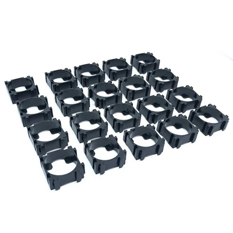 500Pcs 18650 Li- Cell Battery Holder Portable Battery Storage Brackets Cylindrical Batteries Stand Spacer DIY Durable