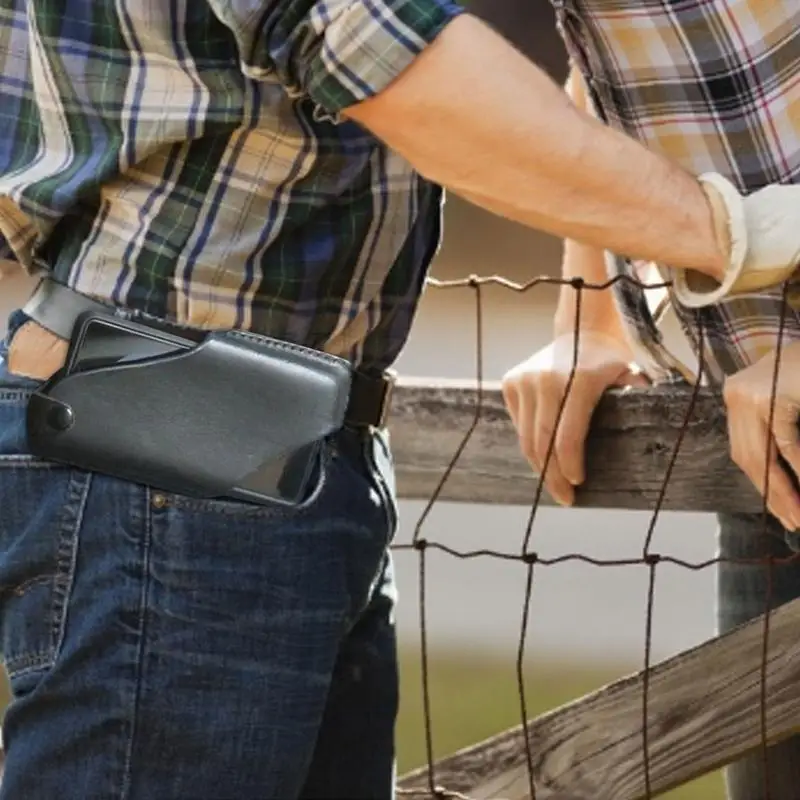 Homens de couro caso do telefone bolsa cinto saco da cintura para iphone celular coldre caso carteira bolsa cintura packs suporte do telefone