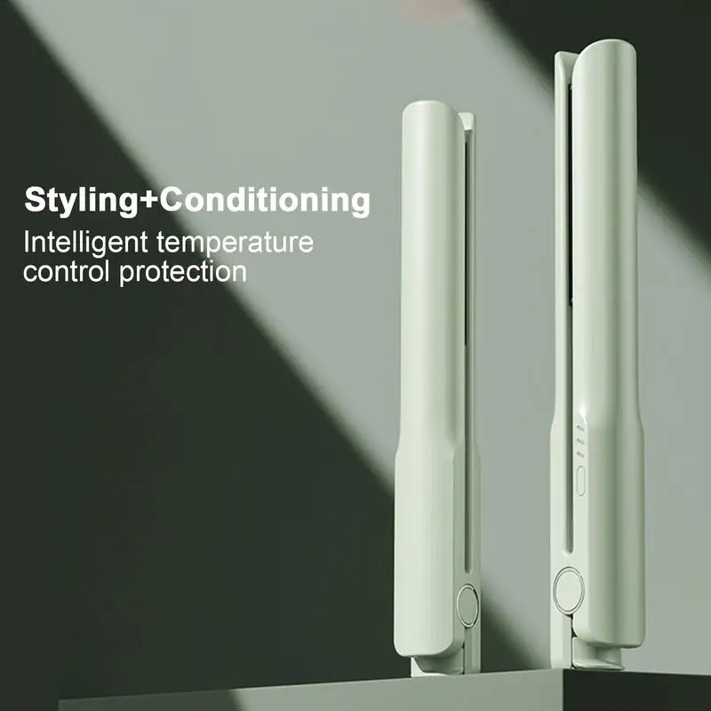 مكواة فرد الشعر المسطحة، مكواة تجعيد سريعة التسخين لتصفيفة الشعر المتموجة، مكواة تصفيف الشعر، مكواة فرد الشعر للمدرسة المنزلية