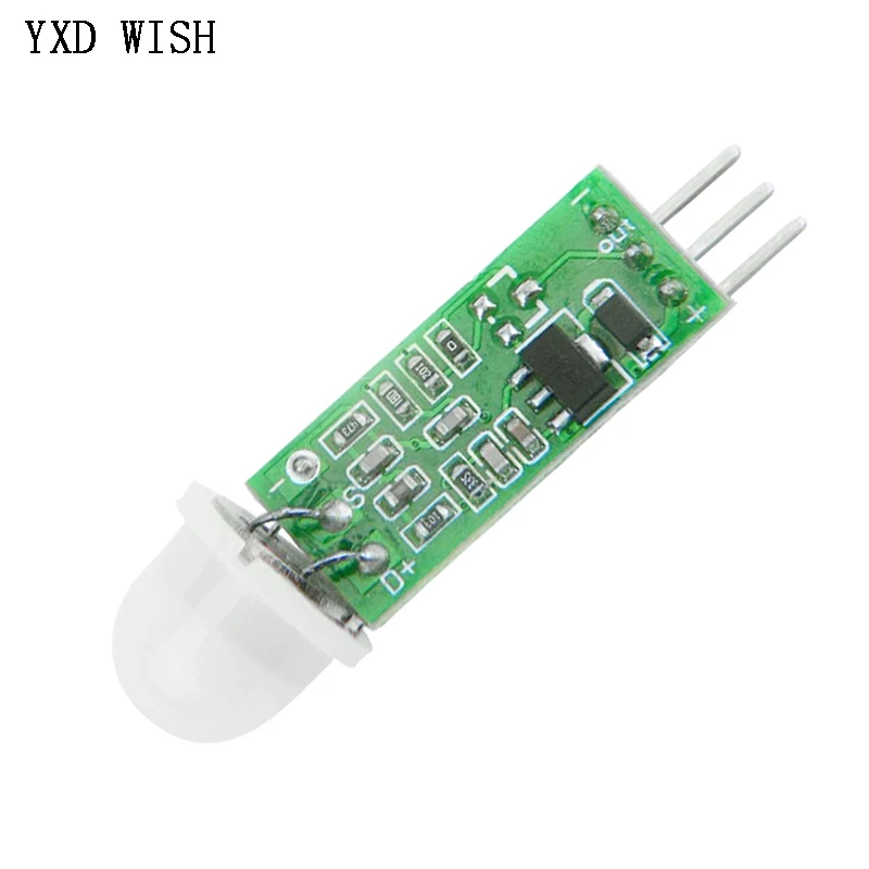 5pcs HC-SR505 Mini Body Induction Module SR505 Human Body Induction Switch Module For Arduino Body Sensor Switch Module Sensing