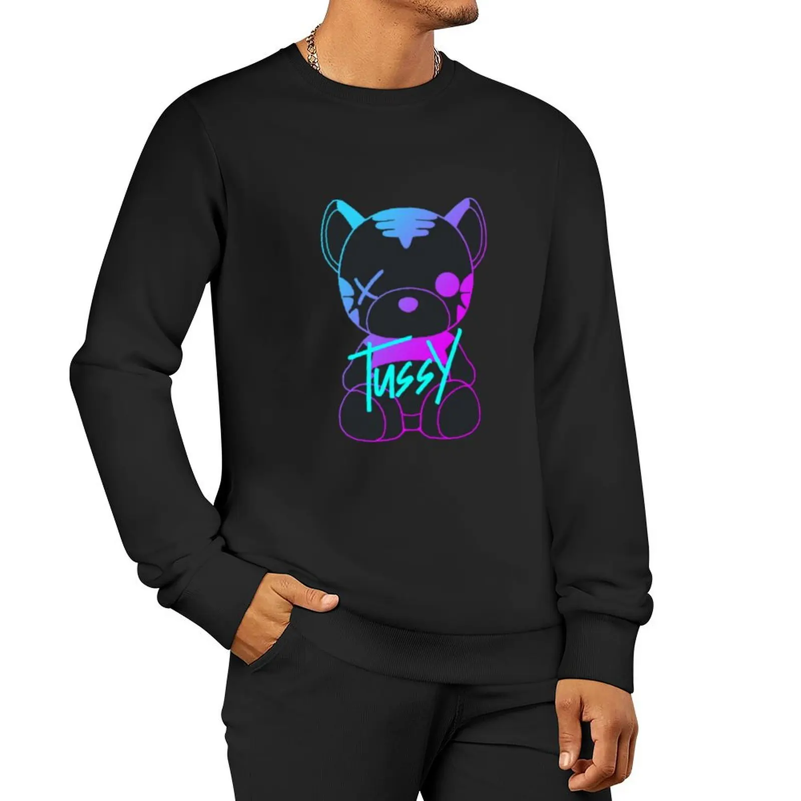 

Tussy games Pullover Hoodie korean autumn clothes sweatshirts for men