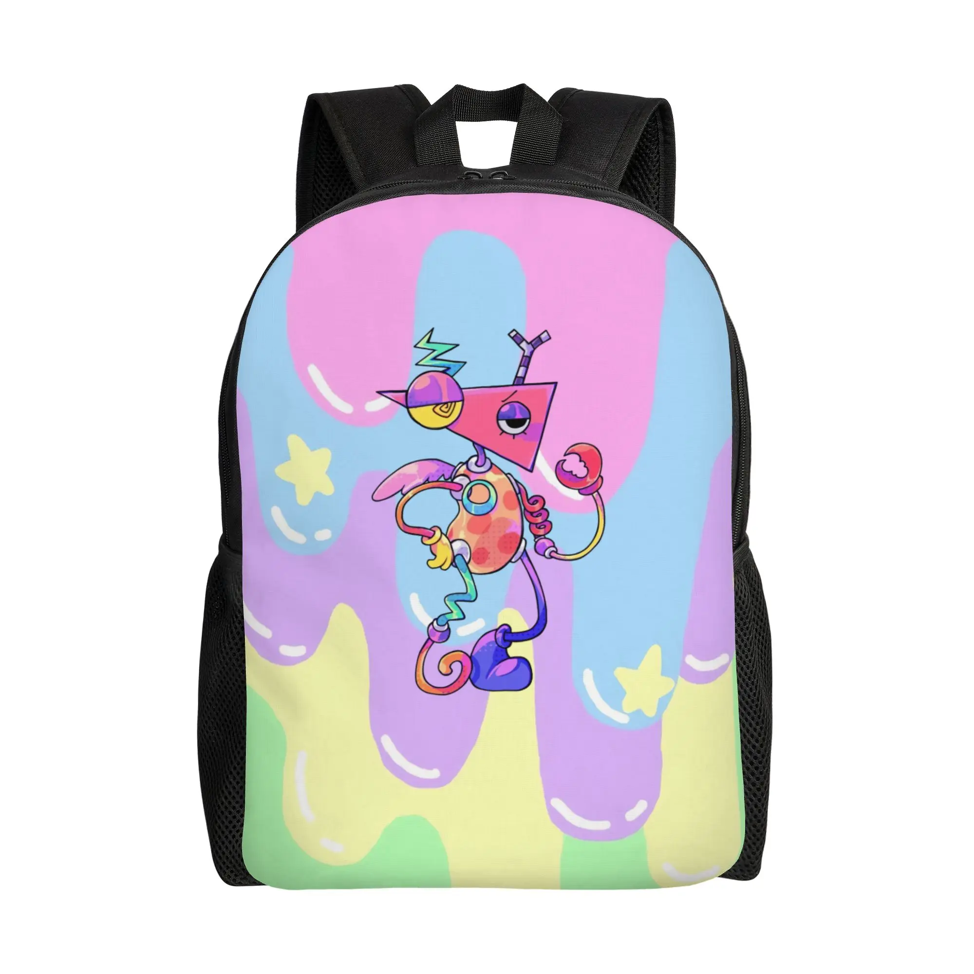 Cartoon Digitals Circus Zooble Women Backpack Trend Student School Bag  Computer Backpack Teenage Travel Shoulder Bag