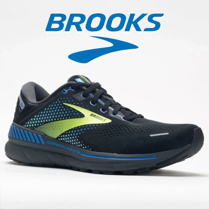 Brooks Men Casual Sneakers Breathable Sport Shoes Lightweight Outdoor Mesh Running Shoes Athletic Jogging Tenis Walking Shoes