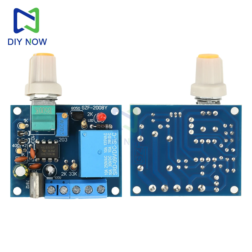 Einstellbare Frequenz Schalter Relais 10A Mixer-strobode Motor Control Modul Taschenlampe Schaukel Maschine Motor Vorwärts und Rückwärts