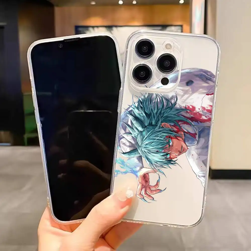 

Hajime Kashimo Jujutsu Kaisen Manga For iPhone 17 16 15 14 13 12 11 Mini Pro Max Plus Transparent Cover Phone Case