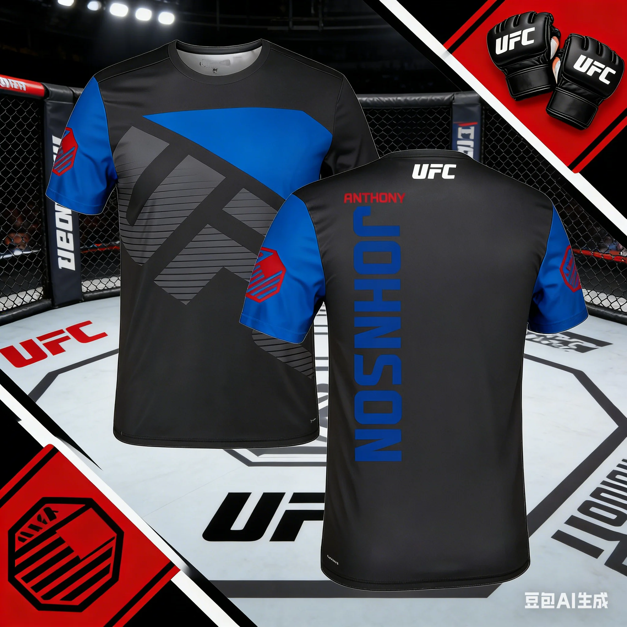 

Новое поступление, бестселлер UFC, дышащая модная быстросохнущая мужская спортивная футболка с короткими рукавами для бокса