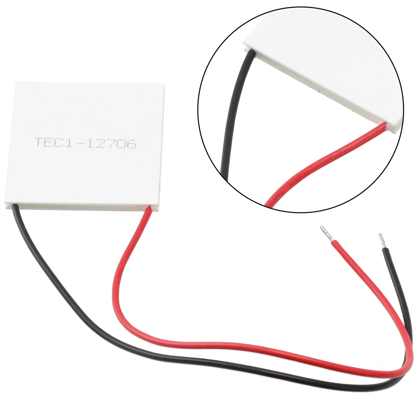 12V TEC1-12706 Thermoelectric Cooler Module 60W Peltier Plate with Heat Sink for Temperature Sensitive Devices