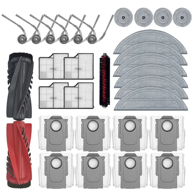 efficient-replacement-accessories-31pcs-brush-dust-bag-filter-roller-mop-for-roborock-saros-10-s9-maxv-ultra-vacuum-cleaner