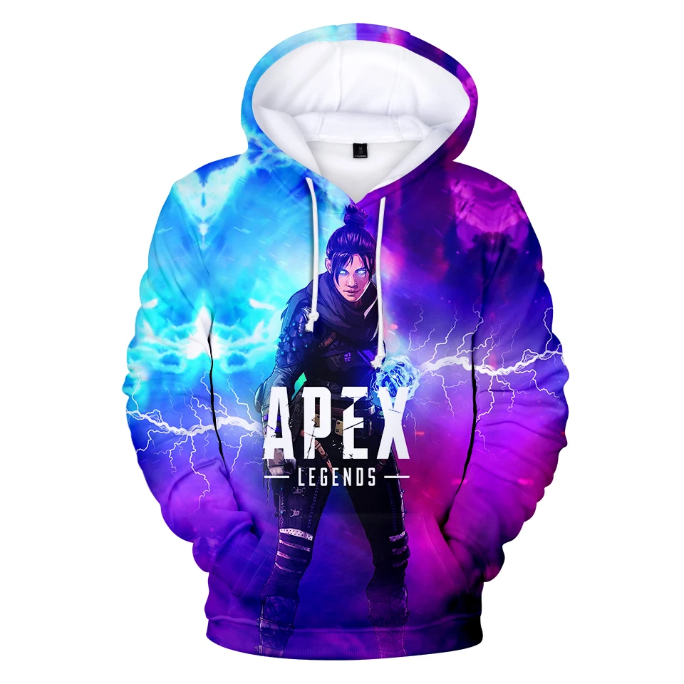 

Apex Legends 3D Hoodies Men Women Classic game Streetwear Sweatshirts Men's Long Sleeve Clothing Print Apex Legends Hoody Men