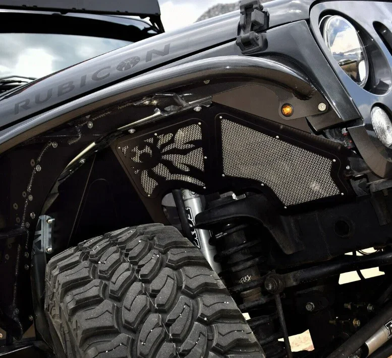 

4X4 Offroad Parts Wide Body Spider Inner Fender Flares Front Rear Poison for Jeep Wrangler JL JK