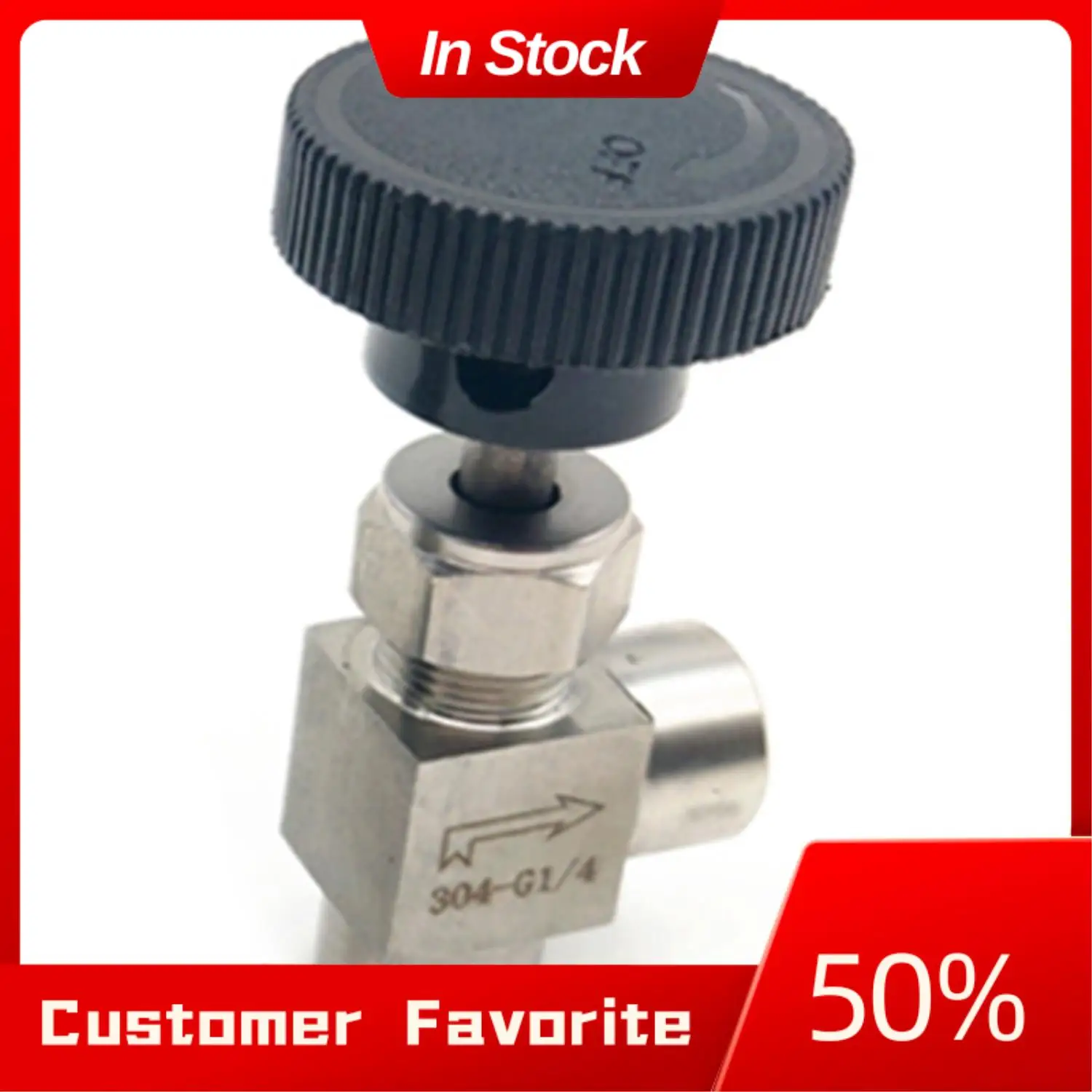 

AT03 Верхний 1 шт. Игольчатый клапан Игольчатый клапан 1/4 дюйма Прямоугольный Bsp Ss304 и 1 шт. Корабельный клапан Игольчатый клапан Игольчатый клапан крана