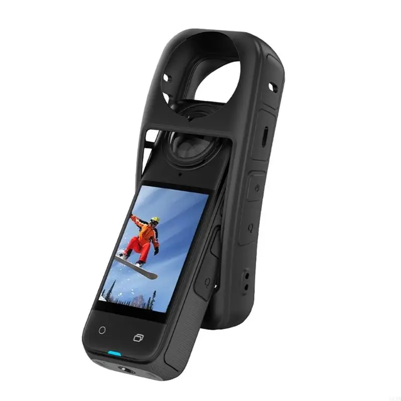 U13B Black Silicones Case Cover cho máy ảnh Vỏ vết trầy xước nắp ống kính có nắp camera thoải mái đảm bảo toàn