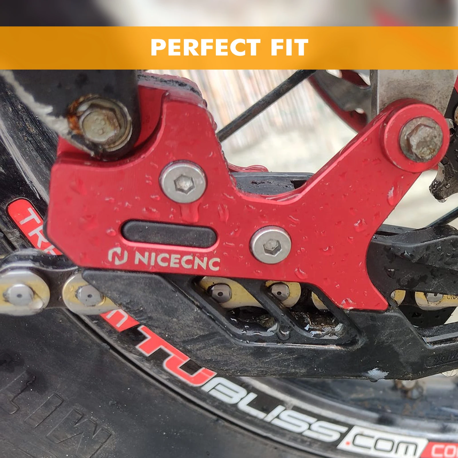 NICECNC For Beta RR 300 2010-2026 Motocycle Chain Guide X-Trainer 300 RR 250 200 350 390 400 430 450 480 RS 450 525 RM 450 525
