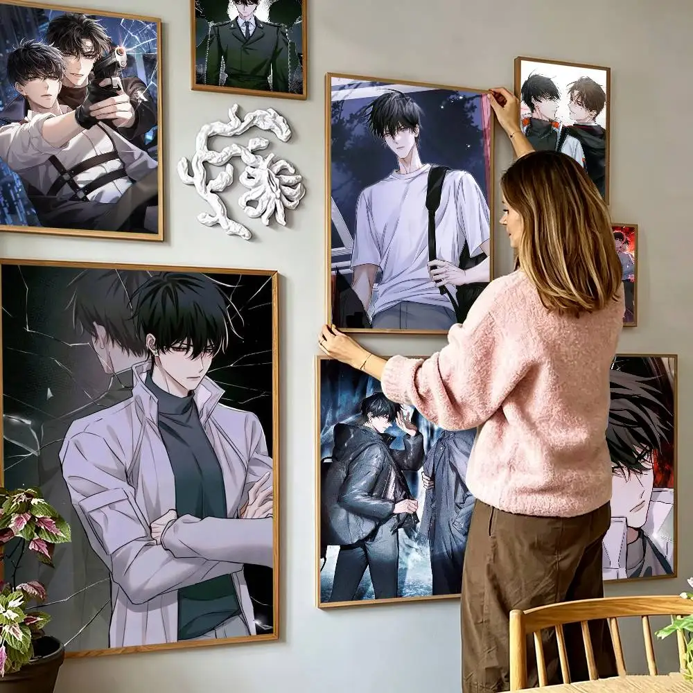 Global Examination You Huo  Poster Waterproof Wall Art Sticker For Bar Living Room Vintage Decor High Quality Print Gift
