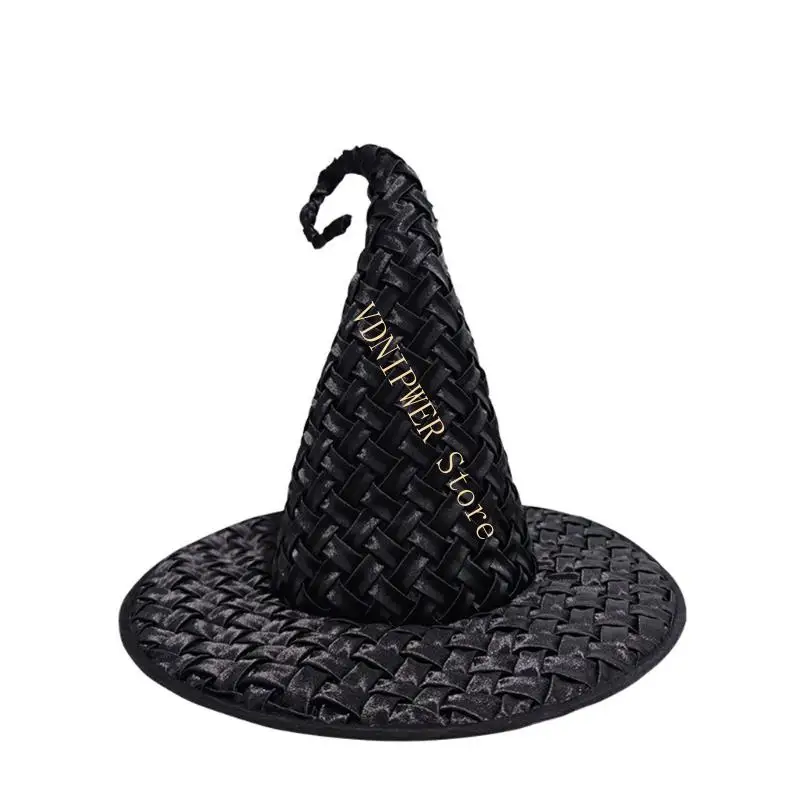 

Halloween Wizard Hat Funny Witch Hat Witch Caps Wizard Costume Accessories for Masquerades Party Decor Cosplay Props D08E