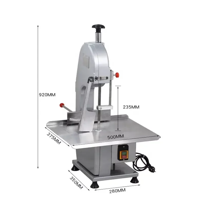 Factory Manual Pork Beef Meat and Cut Saw Machine Electric Meat Cutter Machine Saw Commercial