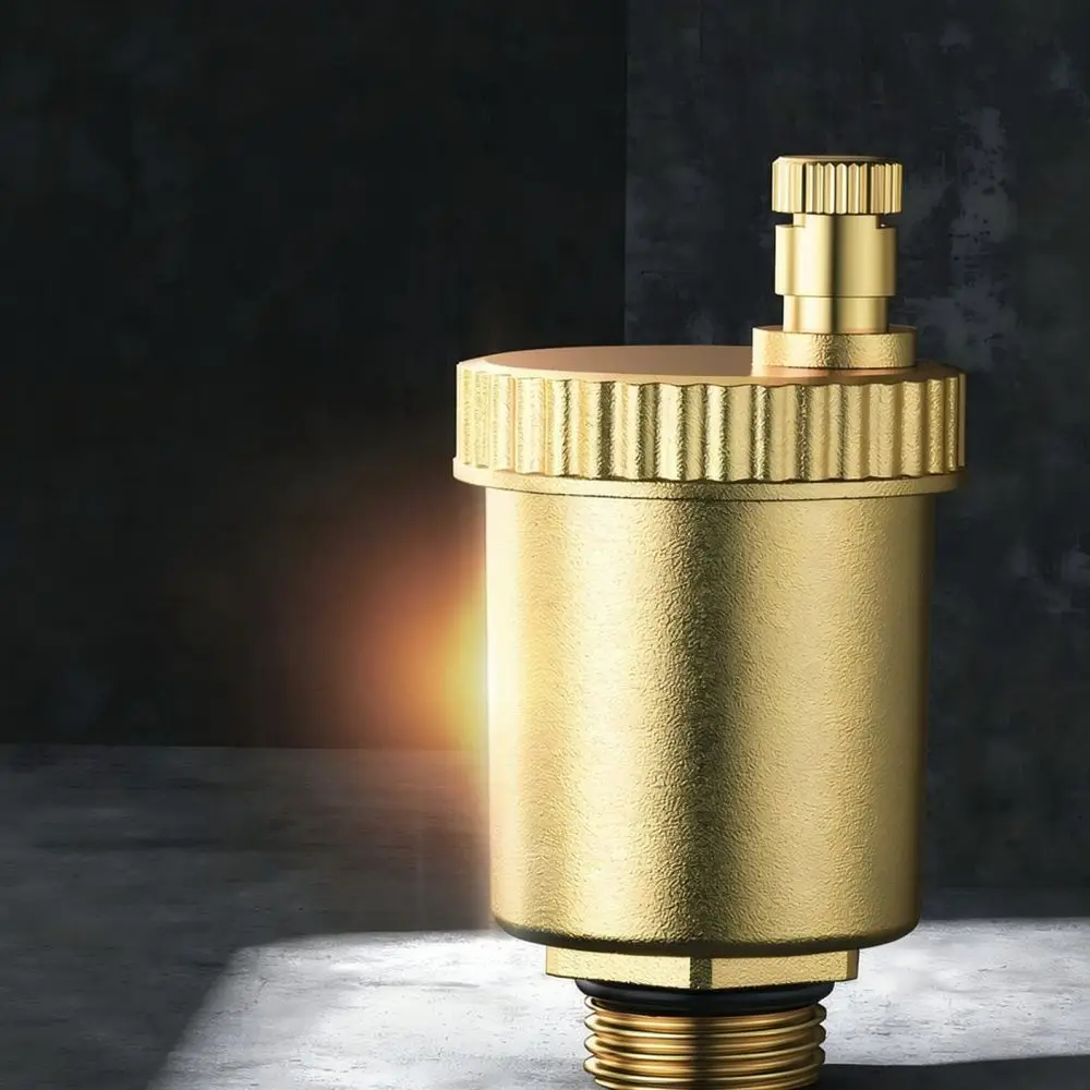 Automatic Vent Valve For HVAC Radiator Solar Water Heater System Pipe Air Exhaust Relief Maintenance Tool