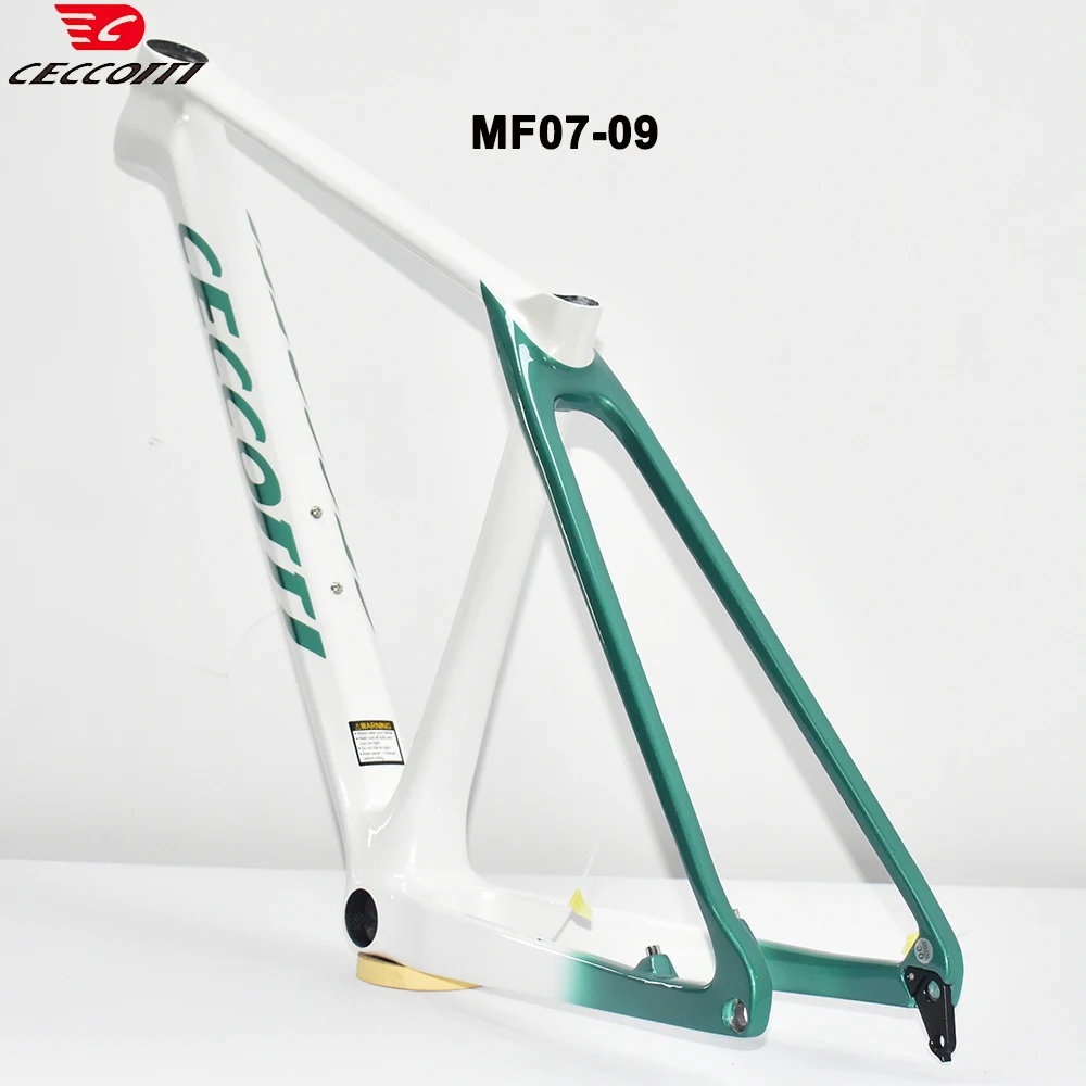 CECCOTTI Newest Color 29er MTB Frame Full Inner Cable Model Desgin 148mm Boost And BB92 Carbon MTB 29 Frames
