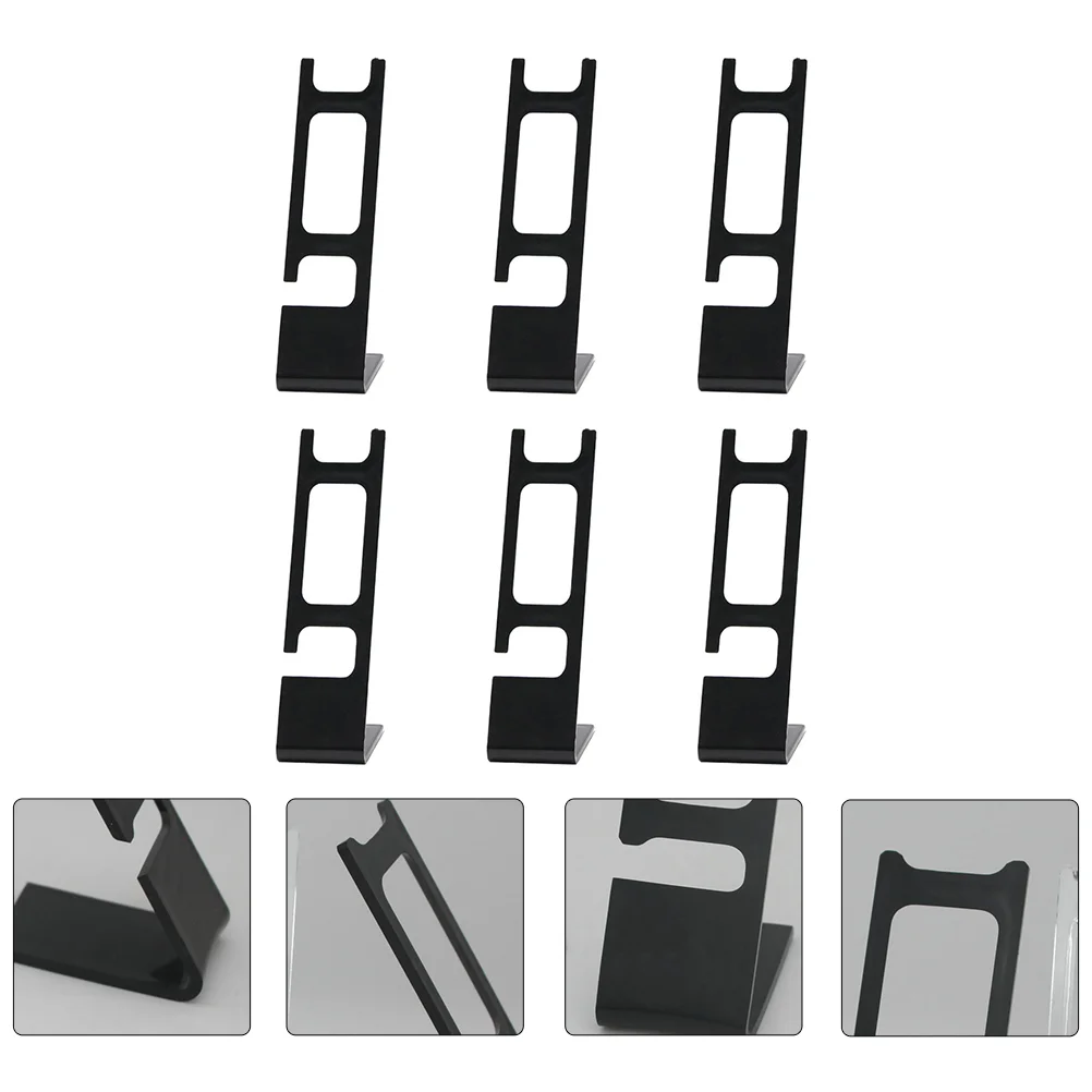 6 Pcs Watch Display Stand Adornment Holder Stands Organizers for Jewelry Bracelet Bracket Racks Plastic Holders