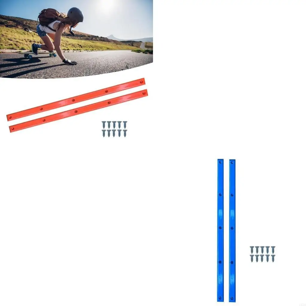 

Shockproof Skateboard Guard Strips Colorful Skateboard Protectors for Personality Skate Decks 157D