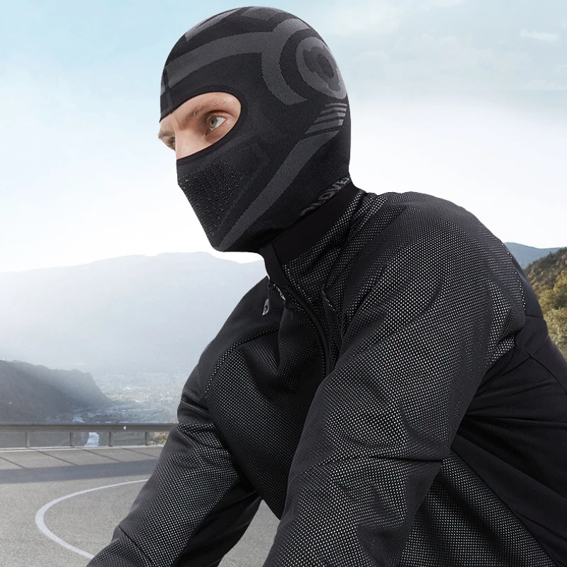 Balaclava Mask Breathable Full Face Mask Hat Motorcycle Men Cycling Sports Windproof Headgear Ski Hiking Outdoor Face Cover Men